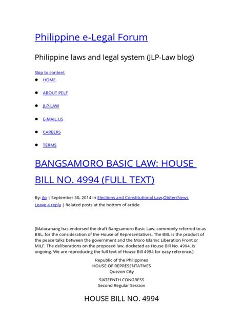 House Bill No. 4994 .